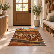 Fossil Dig Layers Rug, room view 9