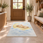 Sleeping Baby Moonlight Rug, Printed Area Carpet for Kids Bedroom and Cozy Living Room Decor - image 9