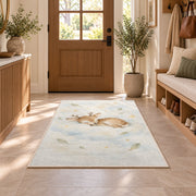 Baby Star Cloud Nest Rug, Printed Area Carpet for Kids Bedroom and Cozy Living Room Decor - image 9