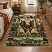 Cow Country Heritage area rug, view 1