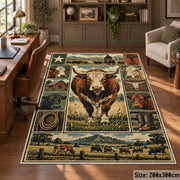 Cow Country Heritage area rug, view 5