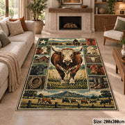 Cow Country Heritage area rug, view 8