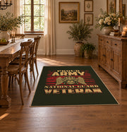 dark bold motorcycle skull vintage biker area rug, styled product view 6