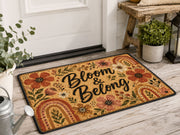 Suupia Bloom and Belong Floral doormat, styled product view 6