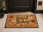 Suupia Bloom and Belong Floral doormat, styled product view 8