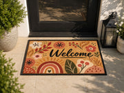 Suupia Boho Floral Welcome Doormat, styled view 7