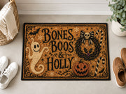 Suupia Bones Boos and Holly Doormat, styled view 5