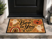 Suupia Boo to You Halloween Doormat, styled view 1