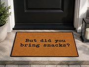 Suupia But Did You Bring Snacks Doormat, styled view 1