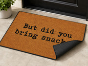 Suupia But Did You Bring Snacks Doormat, styled view 3