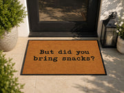 Suupia But Did You Bring Snacks Doormat, styled view 7
