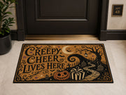 Suupia Creepy Cheer Lives Here doormat, styled product view 8
