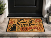 Suupia Come In If You Dare doormat, styled product view 1