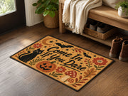 Suupia Come In If You Dare doormat, styled product view 2