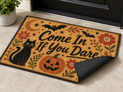 Suupia Come In If You Dare doormat, styled product view 3