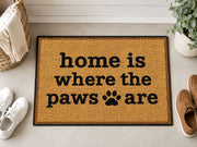 Suupia Home Is Where the Paws Are doormat, styled product view 5