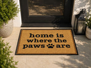 Suupia Home Is Where the Paws Are doormat, styled product view 7