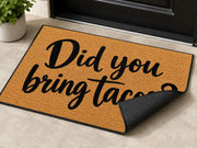 Suupia Did You Bring Tacos doormat, styled product view 3