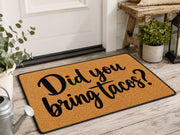 Suupia Did You Bring Tacos doormat, styled product view 6