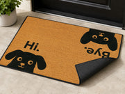 Suupia Hi Bye Puppy doormat, styled product view 3