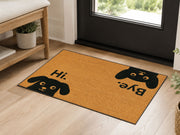 Suupia Hi Bye Puppy doormat, styled product view 4