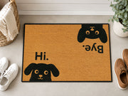 Suupia Hi Bye Puppy doormat, styled product view 5