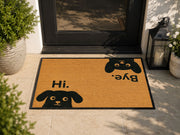 Suupia Hi Bye Puppy doormat, styled product view 7