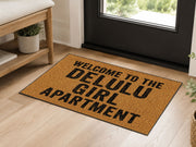Suupia Delulu Girl Apartment doormat, styled product view 4