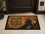 Suupia Welcome to the Moonlit Manor doormat, styled product view 8