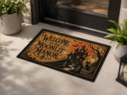 Suupia Welcome to the Moonlit Manor doormat, styled product view 9