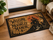 Suupia Welcome to the Moonlit Manor doormat, styled product view 10