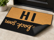 Suupia Hi Come Back Soon doormat, styled product view 3