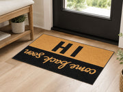 Suupia Hi Come Back Soon doormat, styled product view 4