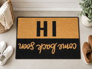Suupia Hi Come Back Soon doormat, styled product view 5