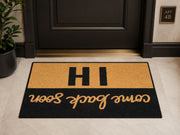 Suupia Hi Come Back Soon doormat, styled product view 8