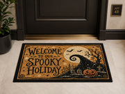 Suupia Welcome to Our Spooky Holiday doormat, styled product view 8