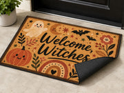 Suupia Welcome Witches doormat, styled product view 3