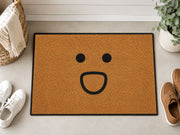 Suupia Happy Open Smile Face doormat, styled product view 5