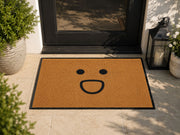Suupia Happy Open Smile Face doormat, styled product view 7