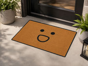 Suupia Happy Open Smile Face doormat, styled product view 9