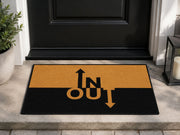 Suupia In Out Arrows doormat, styled product view 1