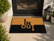 Suupia In Out Arrows doormat, styled product view 7