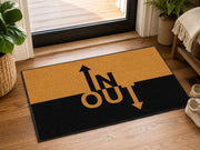 Suupia In Out Arrows doormat, styled product view 10