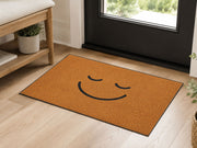 Suupia Relaxed Smile Face doormat, styled product view 4
