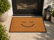 Suupia Relaxed Smile Face doormat, styled product view 7