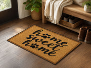 Suupia Home Sweet Home Paw Print Doormat, styled view 2