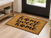 Suupia Home Sweet Home Paw Print Doormat, styled view 4