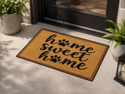 Suupia Home Sweet Home Paw Print Doormat, styled view 9