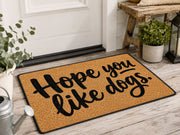 Suupia Hope You Like Dogs doormat, styled product view 6