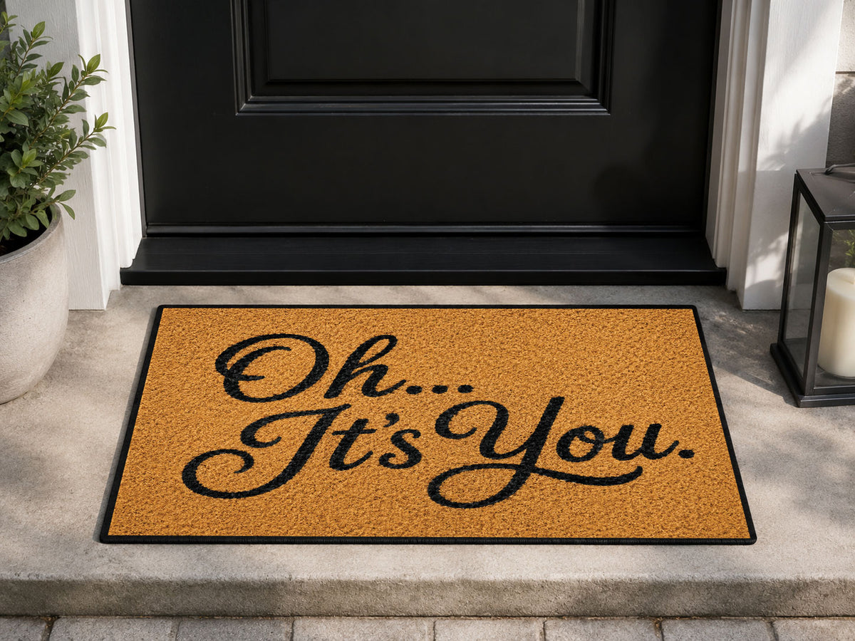 Suupia Oh Its You doormat, styled product view 1